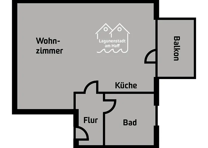 Apartamento Lagunenstadt Am Haff - 196 Gaffel